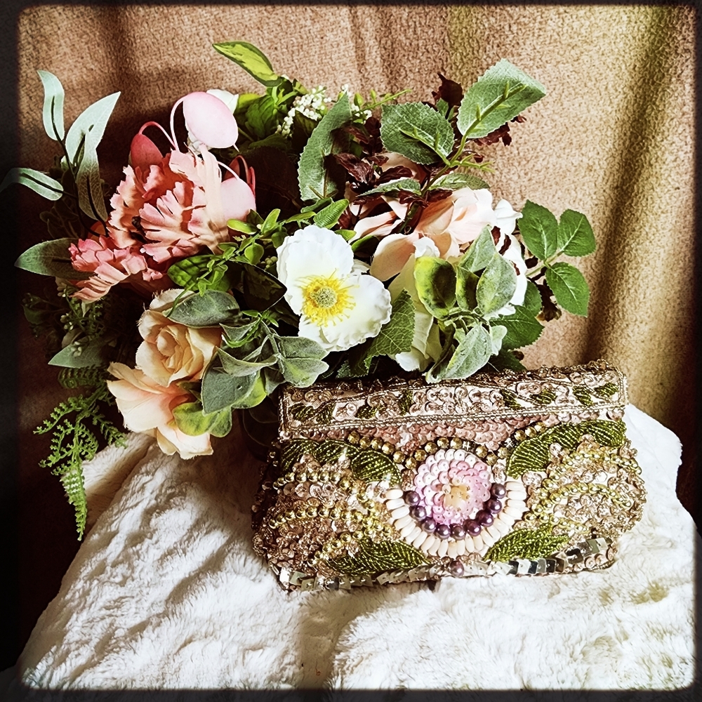 Beautiful Beaded Clutch